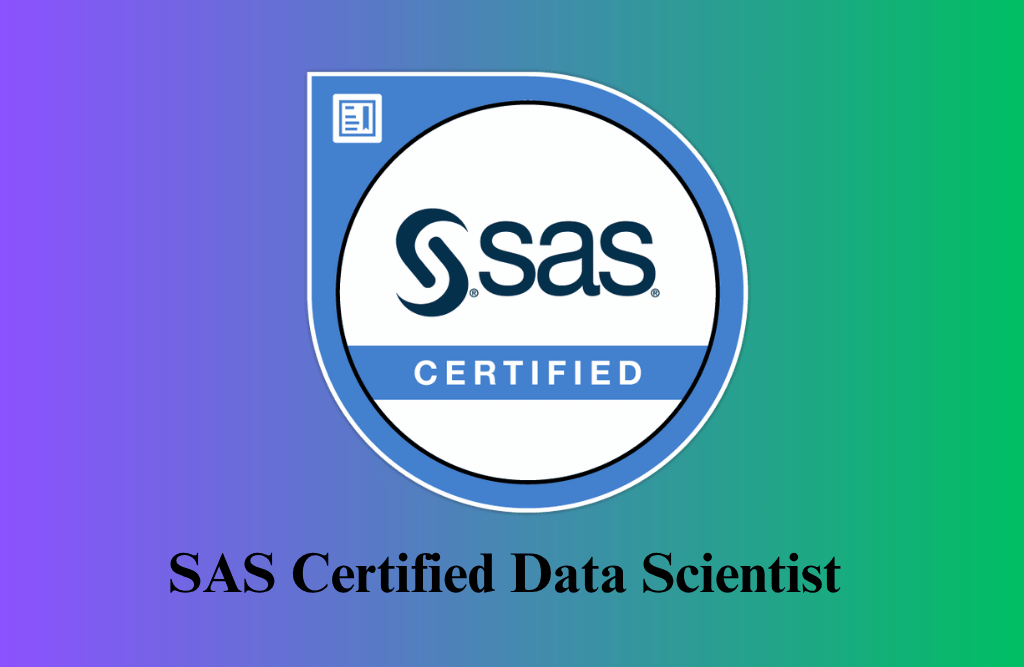 SAS Certified Data Scientist Certification Training